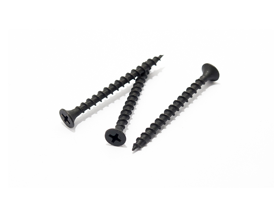 Tornillos Negros para Madera HD 8 x 2''